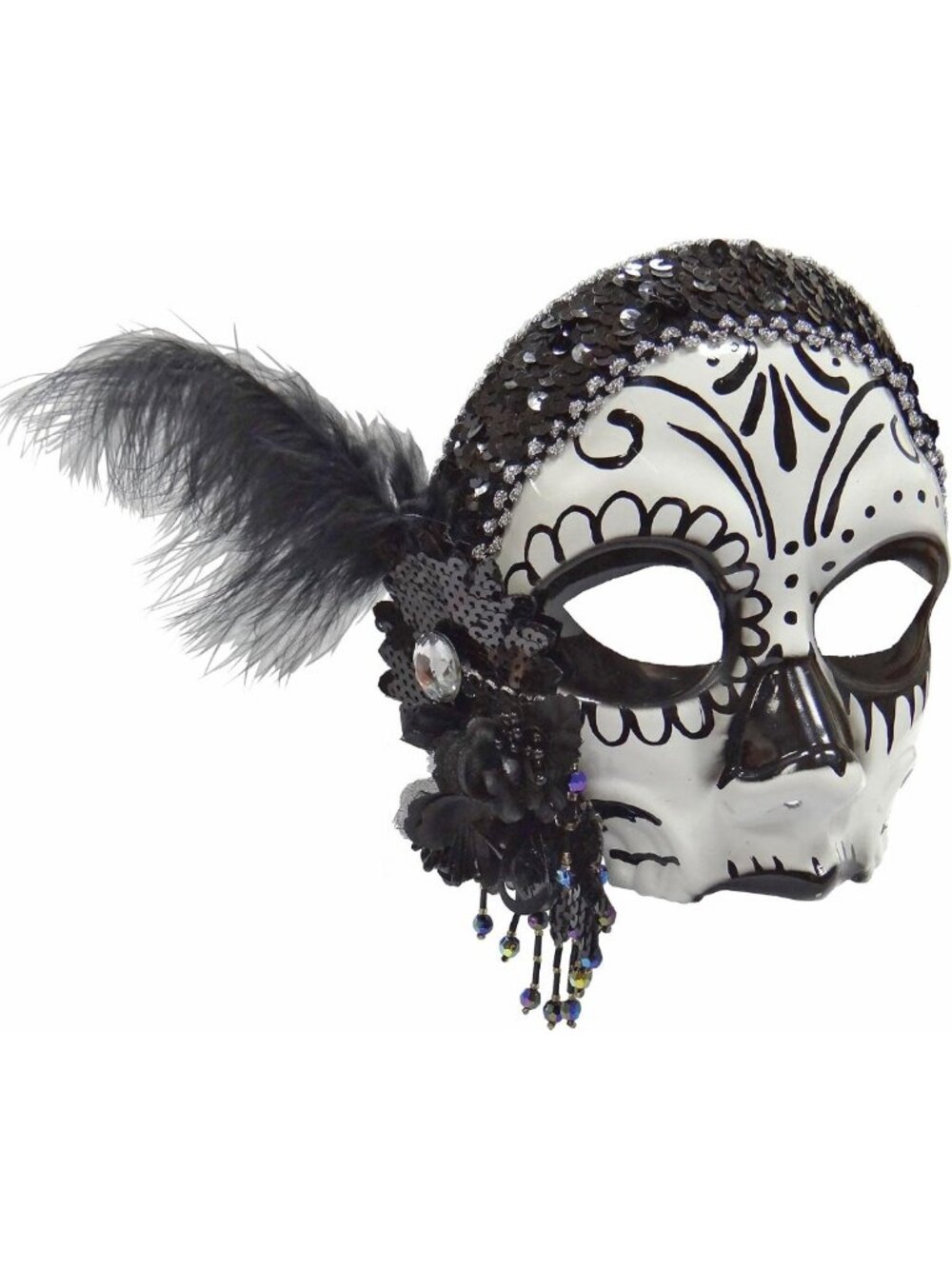 Realistic Skull Mask for Adults - Halloween Costume Accessory, Party Prop